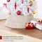 Pencil Artificial Christmas Tree with 300 2-in-1 White LED Lights & Sturdy Metal Base